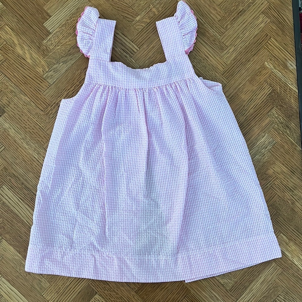 Girl’s Seersucker Tie Back Tank size 7